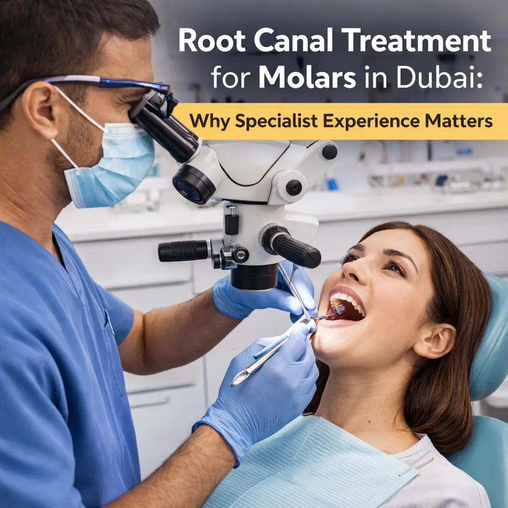 Root Canal Treatment for Molars in Dubai